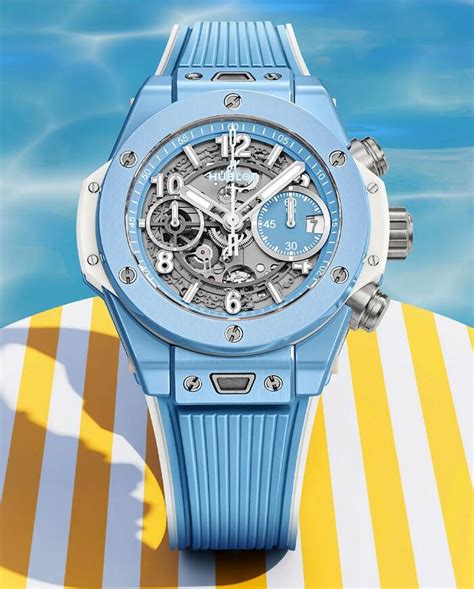 blue hublot replica|fake hublot watches.